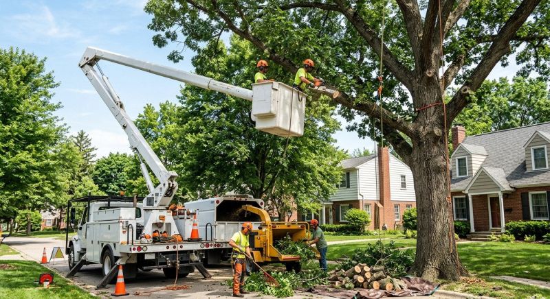 Oak Tree Pruning in Doylestown, PA